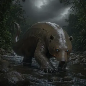 Bear + Electric eel